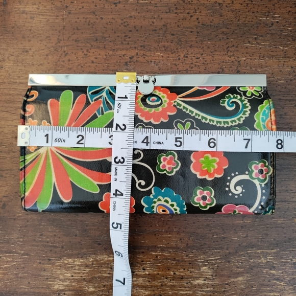 BRACIANO floral clasp clutch wallet - Picture 5 of 5